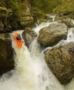 Kayaking on the East Waikaia River