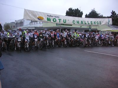 The start line