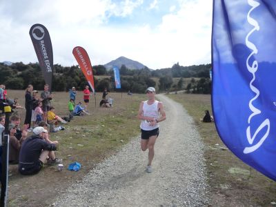 Vajin Armstrong wins the mens half-marathon