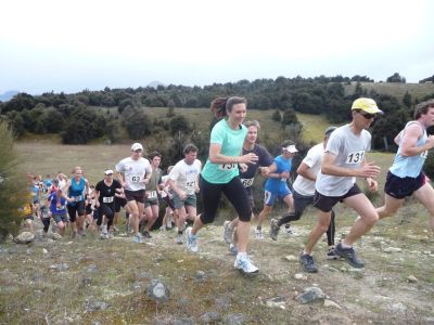 Riverrun Trail Series race start