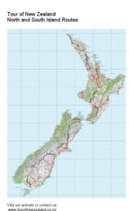 Tour Of New Zealand route